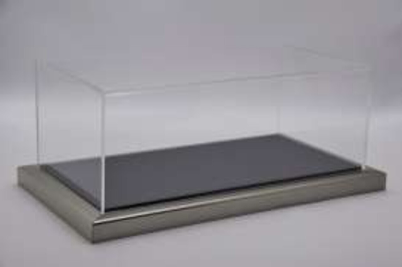 Atlantic Acrylic Display Case + Black Carbon + Metal Edge - 1:12 - Atlantic