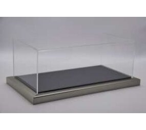 Atlantic Acrylic Display Case + Black Carbon + Metal Edge - 1:12 - Atlantic Atlantic Acrylic Display Case + Black Carbon + Metal Edge - 1:12 - Atlantic