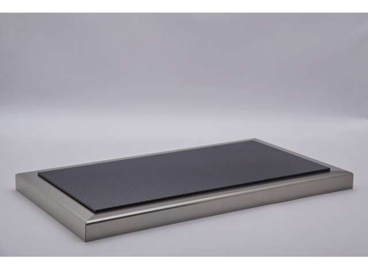 Atlantic Acrylic Display Case + Black Carbon + Metal Edge - 1:12 - Atlantic