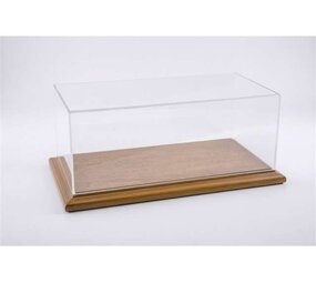 Atlantic Acrylic Display Case Molsheim + Walnut Base - 1:12 - Atlantic