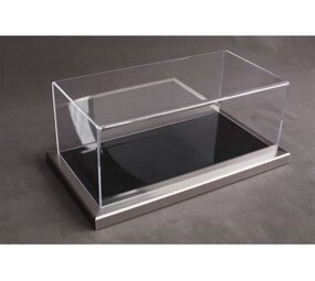 Atlantic Acrylic Display Case + Black Base + Metal Edge - 1:12 - Atlantic Atlantic Acrylic Display Case + Black Base + Metal Edge - 1:12 - Atlantic