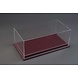 Atlantic Acrylic Display Case Mulhouse + Burgundy Leather Base - 1:12 - Atlantic