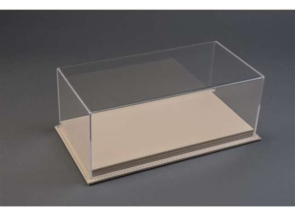 Atlantic Acrylic Display Case Mulhouse + Beige Leather Base - 1:12 - Atlantic