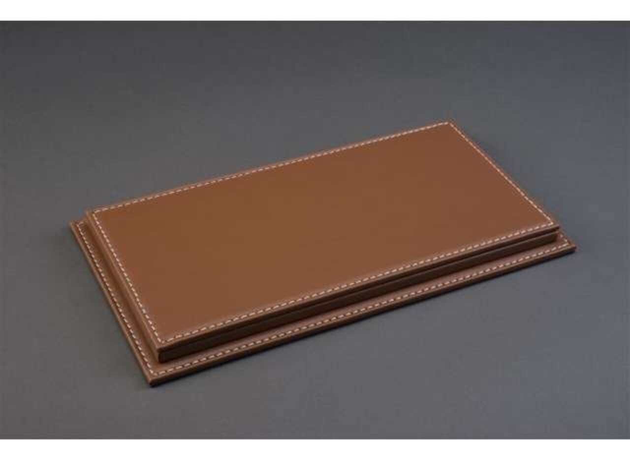 Atlantic Acrylic Display Case Mulhouse + Brown Leather Base - 1:12 - Atlantic