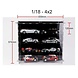 Atlantic Acrylic Multicase For Eight 1:18 Scale Cars (4x2) - 1:18 - Atlantic