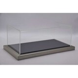 Atlantic Acrylic Display Case + Black Carbon Base + Metal Edge - 1:18 - Atlantic Atlantic Acrylic Display Case + Black Carbon Base + Metal Edge - 1:18 - Atlantic