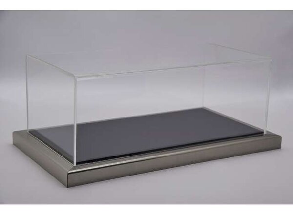 Atlantic  Acrylic Display Case + Black Carbon Base + Metal Edge - 1:18 - Atlantic