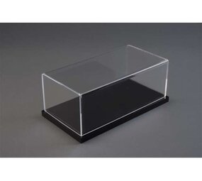 Atlantic Acrylic Display Case Detroit with Black Stackable Base - 1:18 - Atlantic Atlantic Acrylic Display Case Detroit with Black Stackable Base - 1:18 - Atlantic