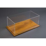 Atlantic Aichi Deluxe Display Case with Wood Linden Base Narrow Edge - 1:18 - Atlantic Atlantic Aichi Deluxe Display Case with Wood Linden Base Narrow Edge - 1:18 - Atlantic