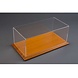 Atlantic  Aichi Deluxe Display Case with Wood Cherry Base Narrow Edge - 1:18 - Atlantic