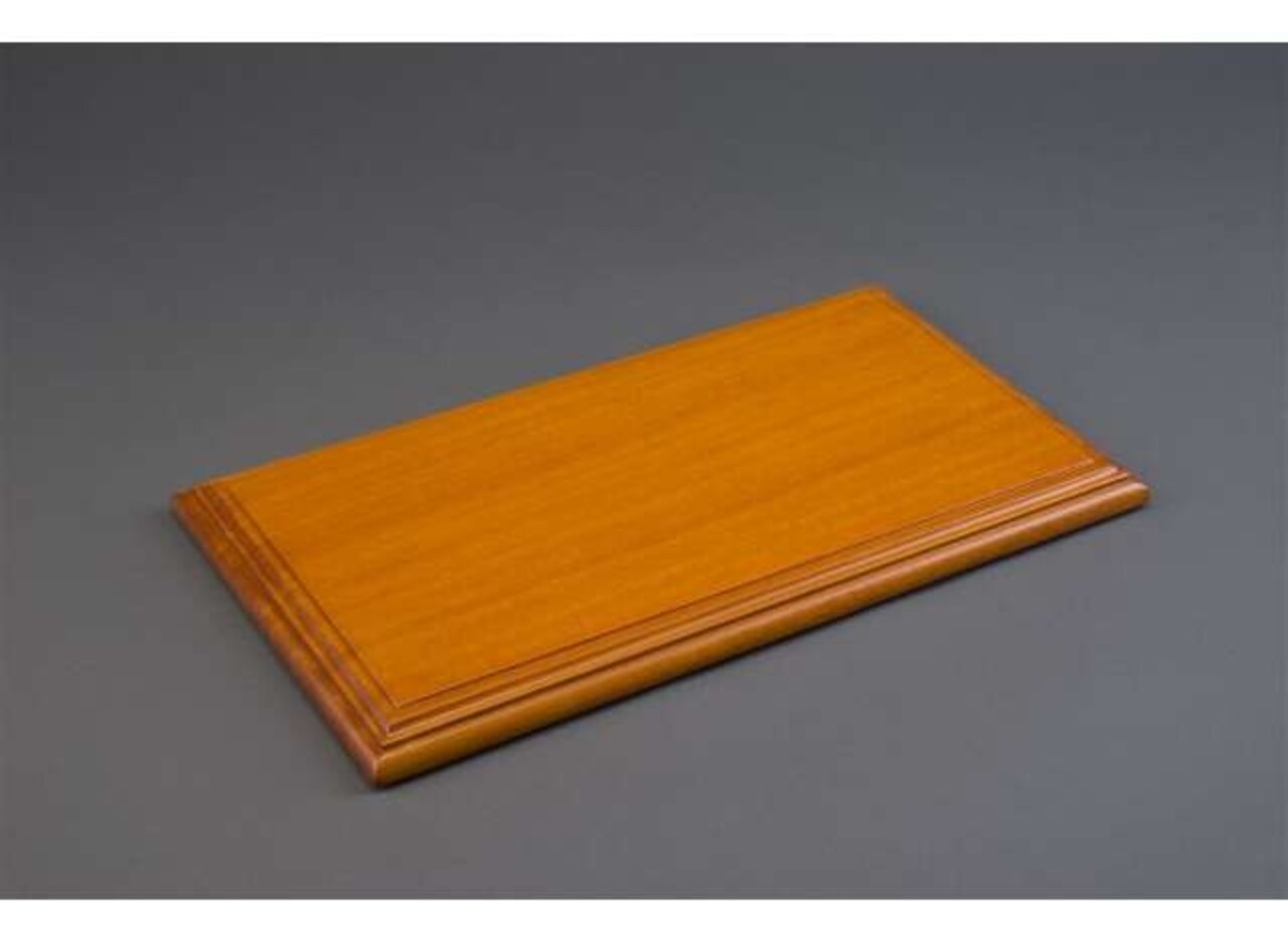 Atlantic  Aichi Deluxe Display Case with Wood Cherry Base Narrow Edge - 1:18 - Atlantic