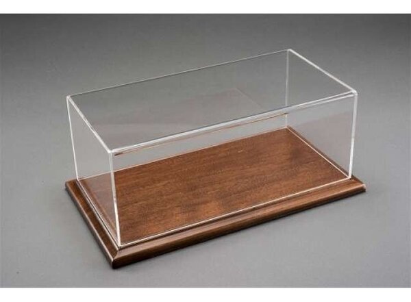 Atlantic  Acrylic Display Case Molsheim with Mahogany Wooden Base - 1:18 - Atlantic