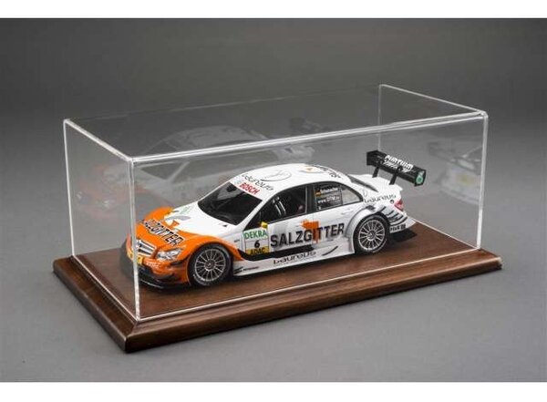 Atlantic  Acrylic Display Case Molsheim with Mahogany Wooden Base - 1:18 - Atlantic
