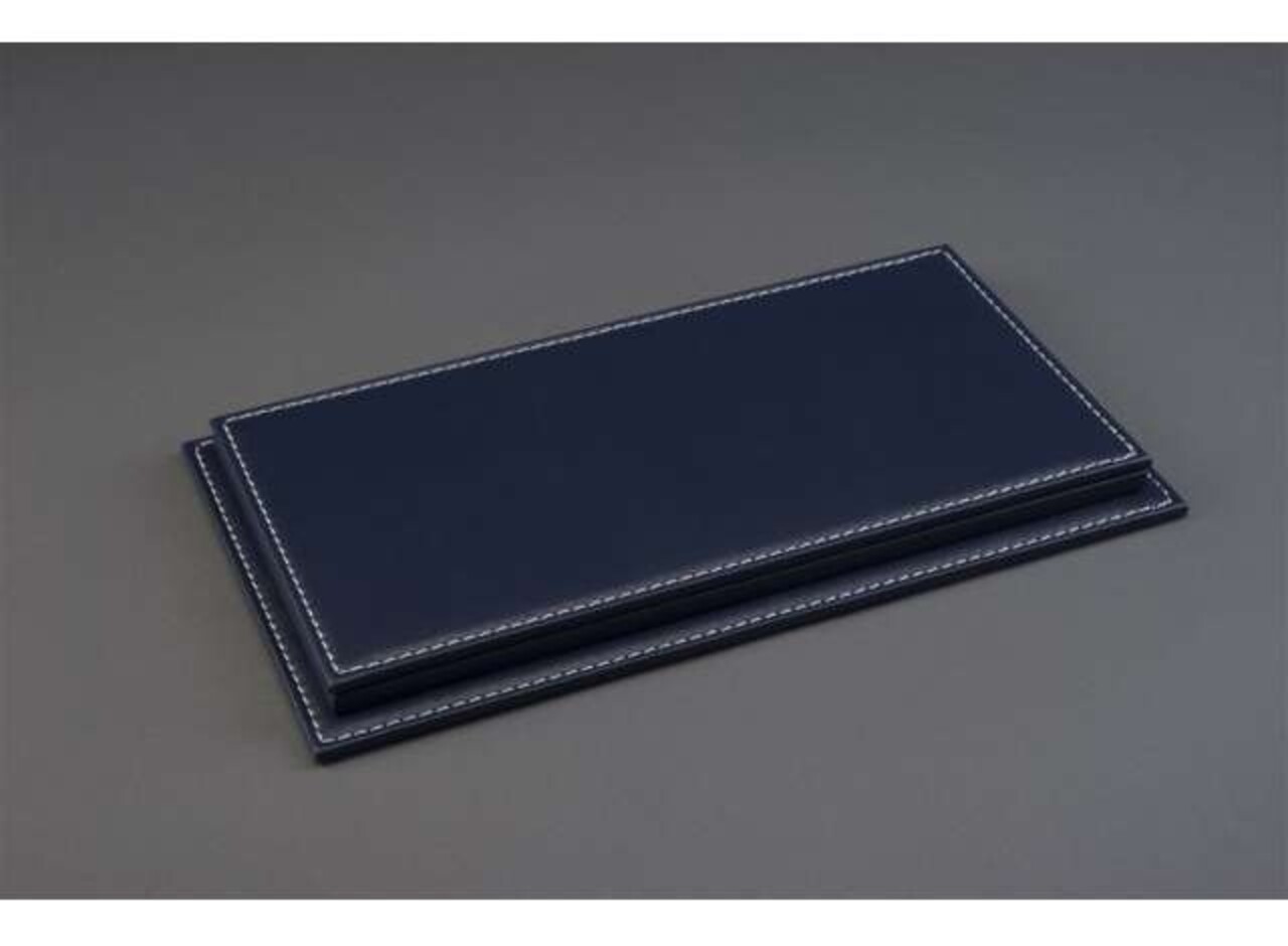 Atlantic  Acrylic Display Case Mulhouse with Dark Blue Leather Base - 1:18 - Atlantic