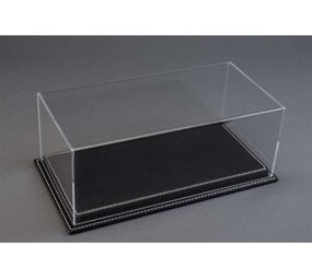 Atlantic Acrylic Display Case Mulhouse with Black Leather Base - 1:18 - Atlantic
