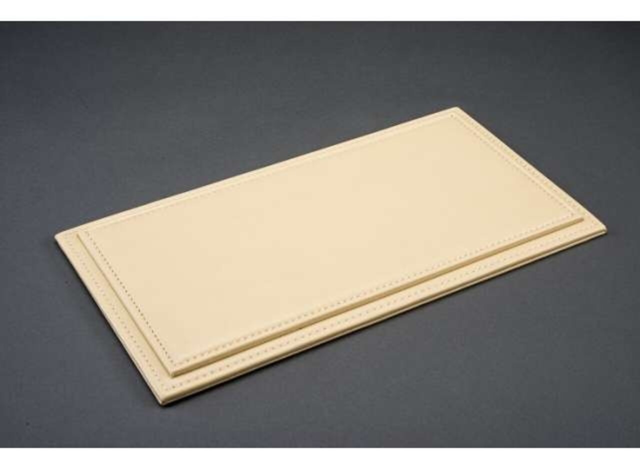 Atlantic  Acrylic Display Case Maranello with Beige Leather Base - 1:18 - Atlantic