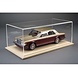 Atlantic  Acrylic Display Case Maranello with Beige Leather Base - 1:18 - Atlantic