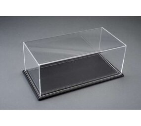 Atlantic Acrylic Display Case Maranello with Black Leather Base - 1:18 - Atlantic