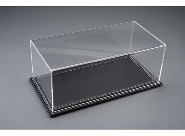 Atlantic  Acrylic Display Case Maranello with Black Leather Base - 1:18 - Atlantic