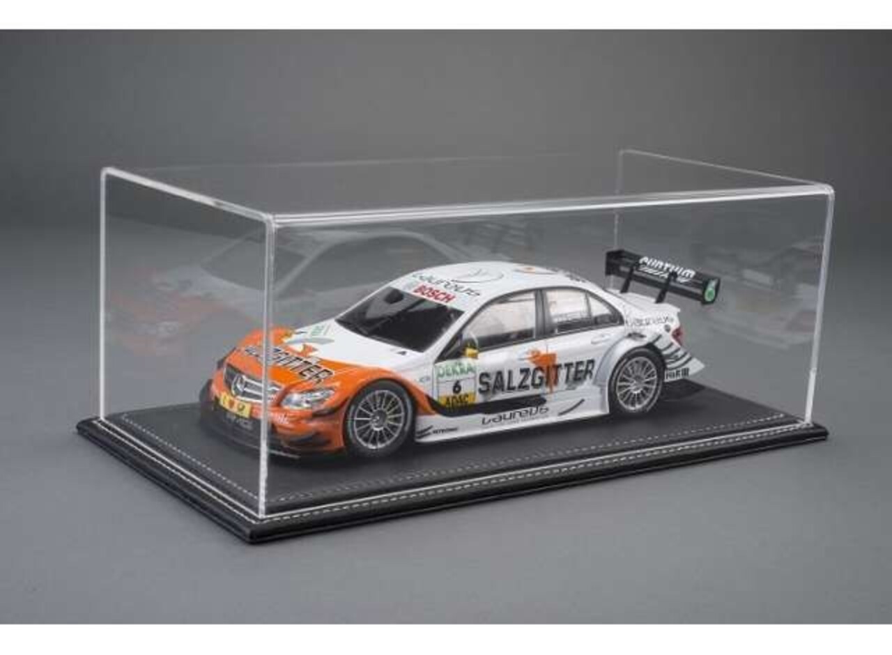 Atlantic  Acrylic Display Case Maranello with Black Leather Base - 1:18 - Atlantic