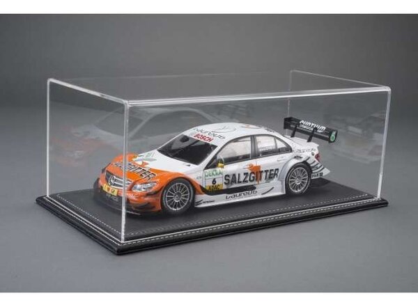 Atlantic  Acrylic Display Case Maranello with Black Leather Base - 1:18 - Atlantic