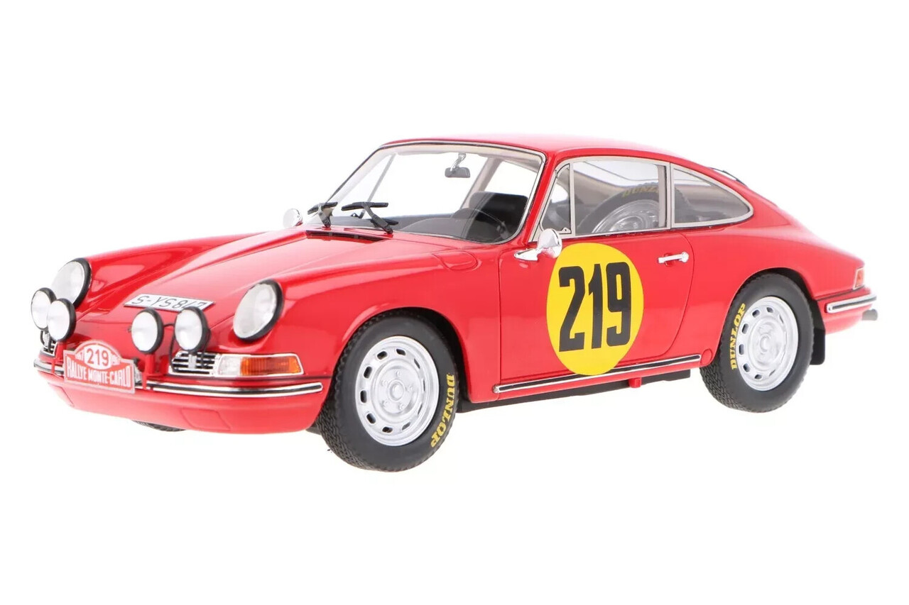 Porsche Porsche 911S Coupe #219 3rd  Rally Monte Carlo 1967 - 1:18 - Matrix Scale Models