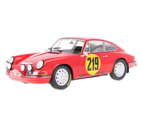 Porsche Porsche 911S Coupe #219 3rd  Rally Monte Carlo 1967 - 1:18 - Matrix Scale Models
