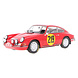 Porsche Porsche 911S Coupe #219 3rd  Rally Monte Carlo 1967 - 1:18 - Matrix Scale Models