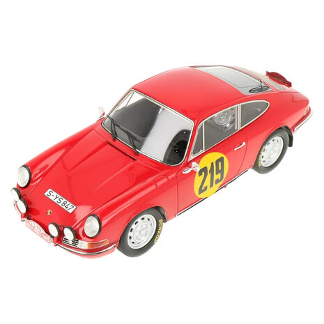 Porsche Porsche 911S Coupe #219 3rd  Rally Monte Carlo 1967 - 1:18 - Matrix Scale Models