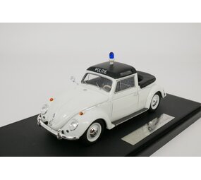 Volkswagen Volkswagen Maggiolino Beetle Semiconvertible Open Police 1958  - 1:43 - Matrix Scale Models