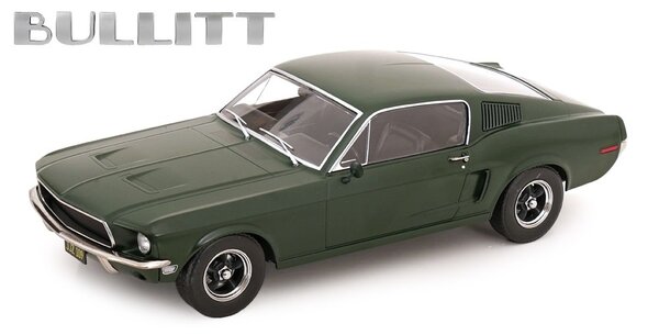 Ford Ford Mustang GT Fastback Steve McQueen 'Bullitt' - 1:12 - KK Scale