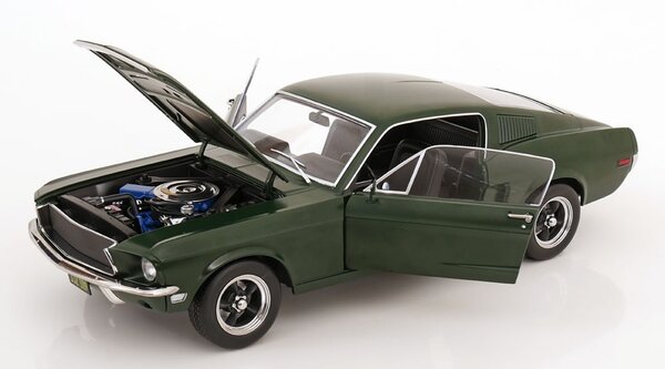 Ford Ford Mustang GT Fastback Steve McQueen 'Bullitt' - 1:12 - KK Scale