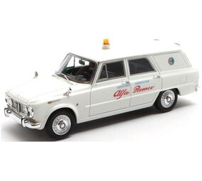 Alfa Romeo Alfa Romeo Giulia Station Wagon Alfa Romeo Assistance Competition 1967 - 1:43 - Matrix Scale Models
