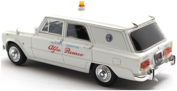 Alfa Romeo Alfa Romeo Giulia Station Wagon Alfa Romeo Assistance Competition 1967 - 1:43 - Matrix Scale Models