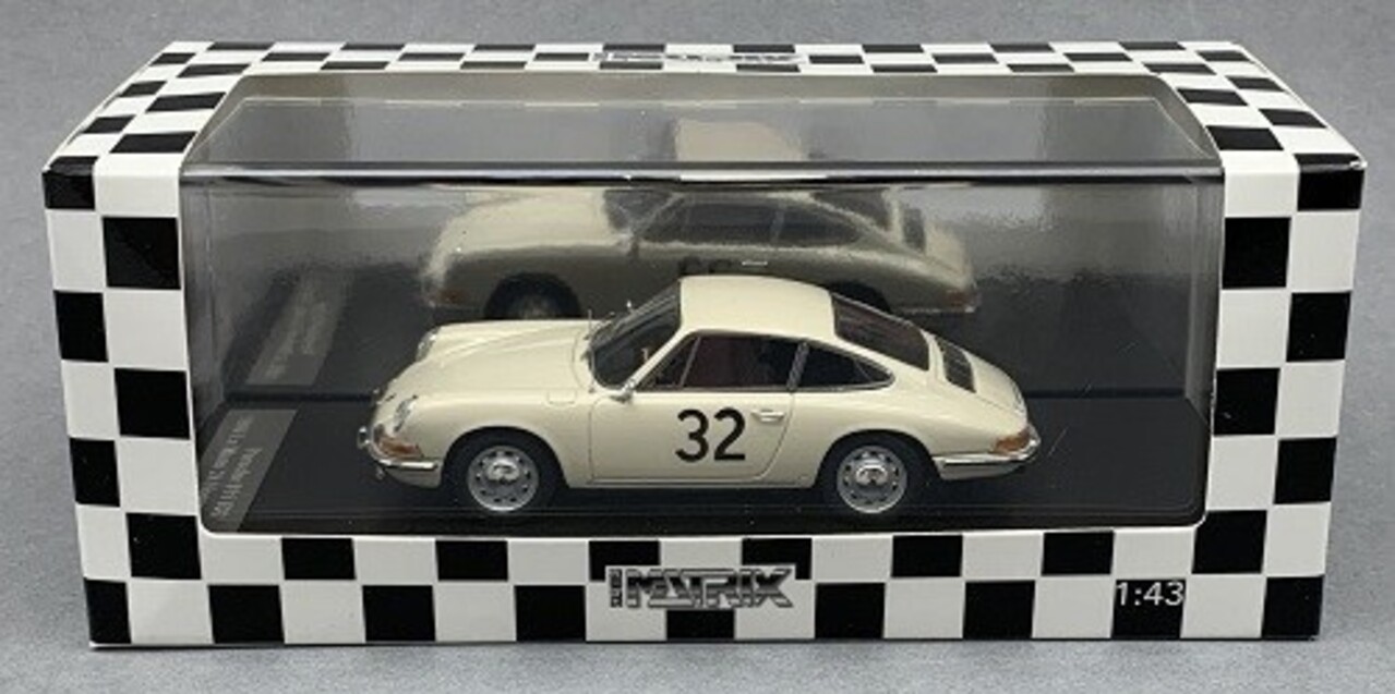 Porsche Porsche 911S Coupe #32 Test Car 24H Le Mans 1966 - 1:43 - Matrix Scale Models