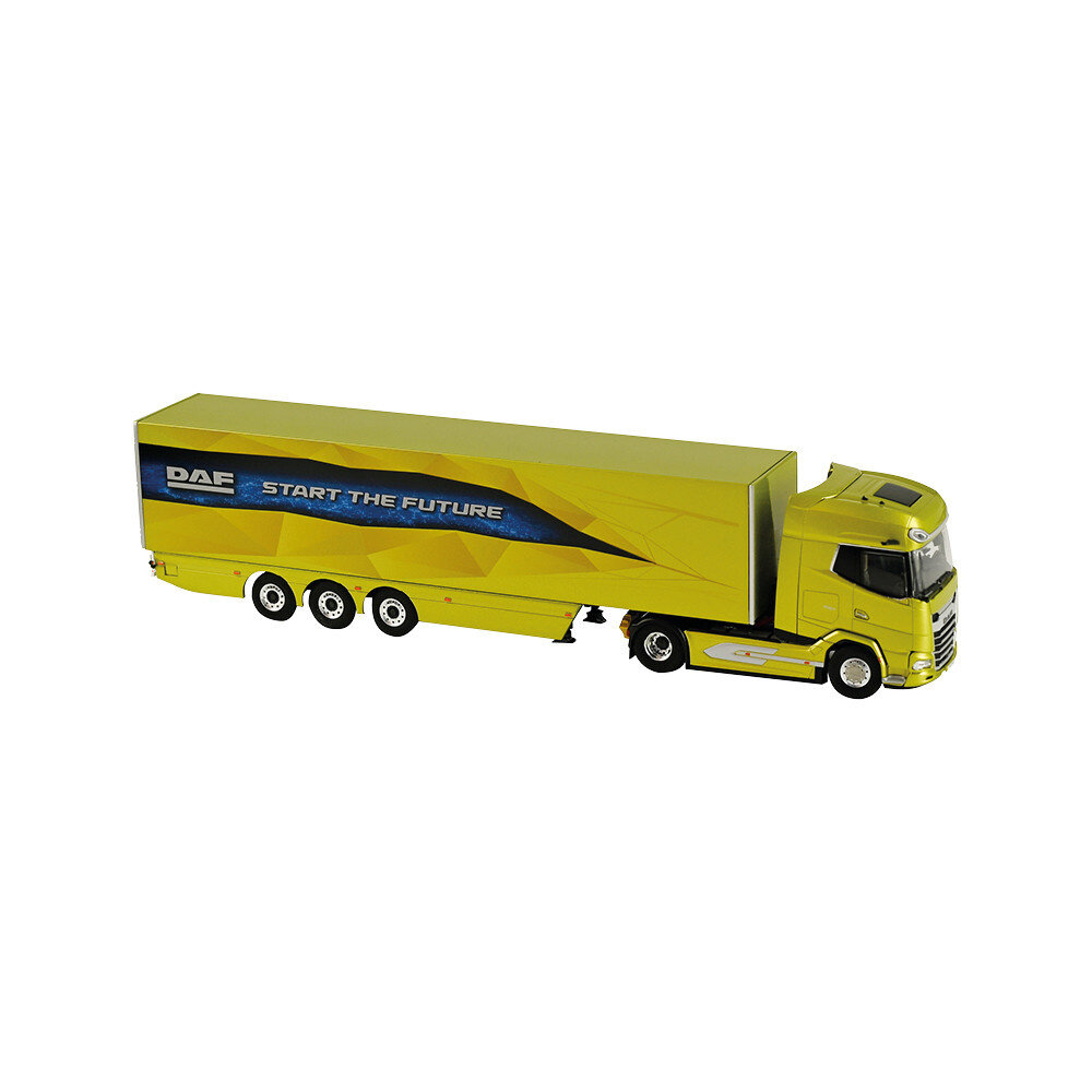 DAF DAF XG+ 4x2 + 3 Axle Box Trailer - 1:50 - WSI Models DAF DAF XG+ 4x2 + 3 Axle Box Trailer - 1:50 - WSI Models