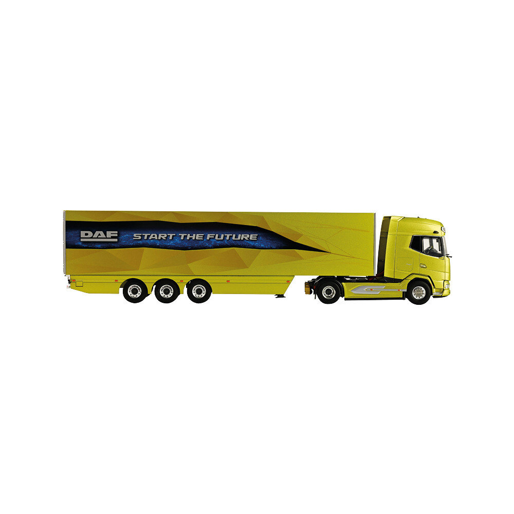 DAF DAF XG+ 4x2 + 3 Axle Box Trailer - 1:50 - WSI Models DAF DAF XG+ 4x2 + 3 Axle Box Trailer - 1:50 - WSI Models