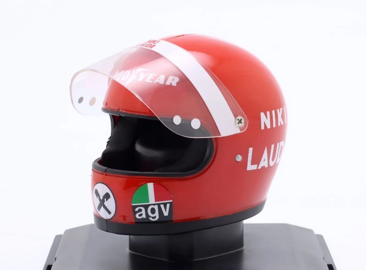 Formule 1 Helm Niki Lauda 1975 - 1:5 - Atlas