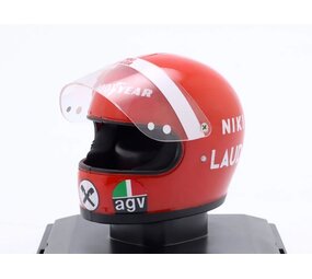 Formule 1 Helm Niki Lauda 1975 - 1:5 - Atlas Formule 1 Helm Niki Lauda 1975 - 1:5 - Atlas