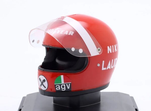 Formule 1 Helmet Niki Lauda 1975 - 1:5 - Atlas