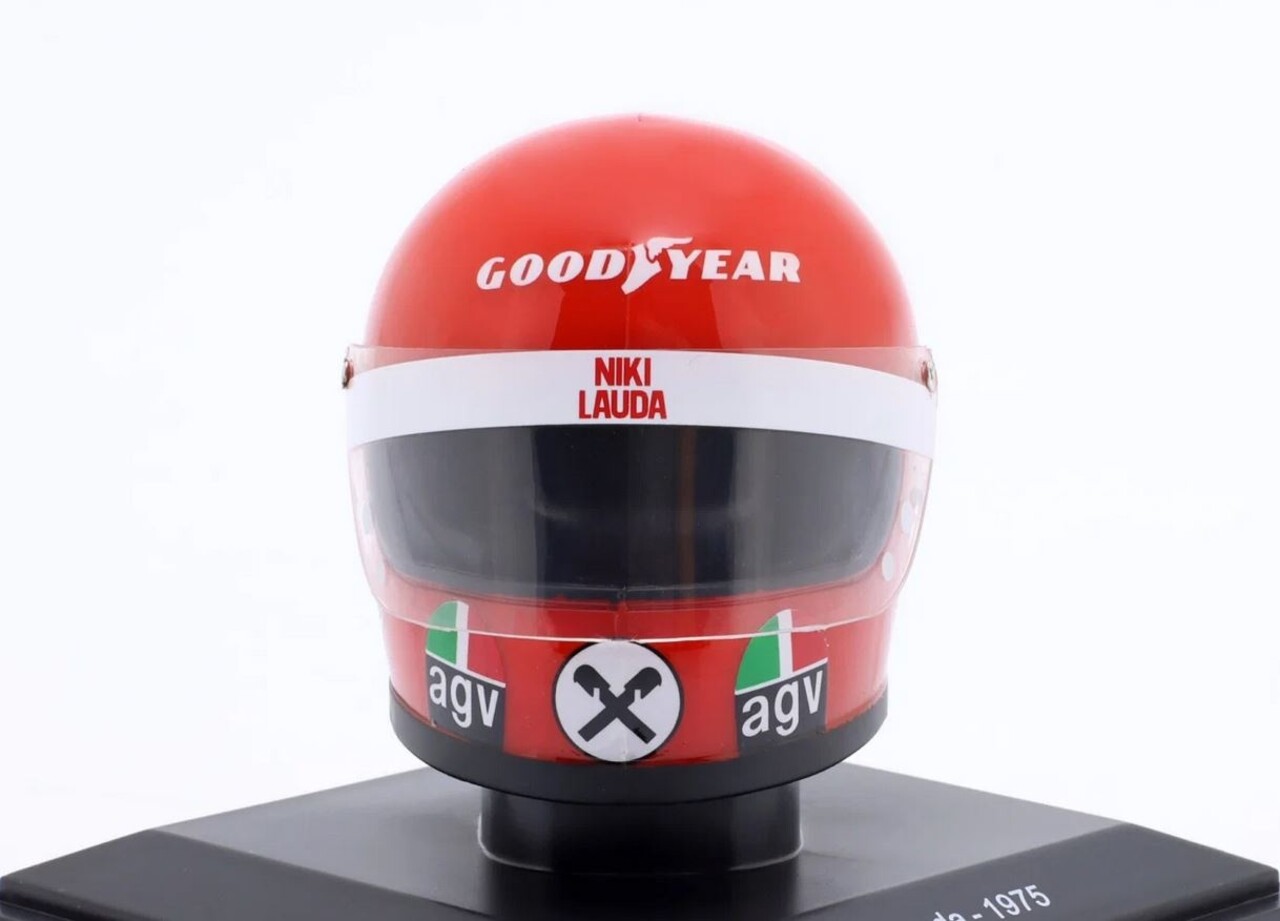 Formule 1 Helm Niki Lauda 1975 - 1:5 - Atlas