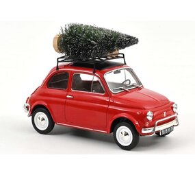 Fiat Fiat 500 L 1968 'Green Christmas' - 1:18 - Norev