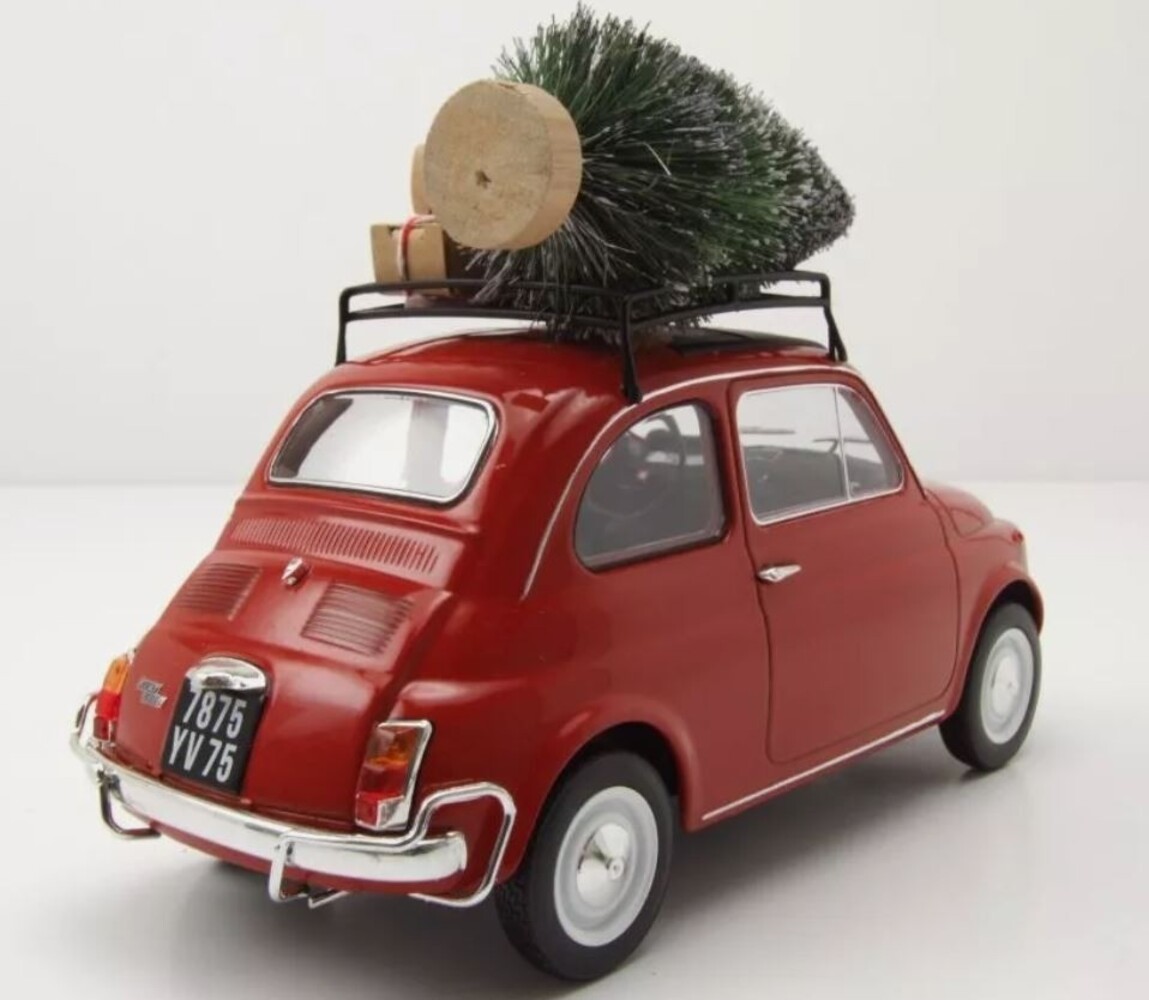 Fiat Fiat 500 L 1968 'Green Christmas' - 1:18 - Norev