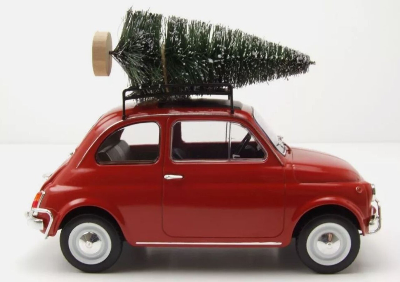 Fiat Fiat 500 L 1968 'Green Christmas' - 1:18 - Norev