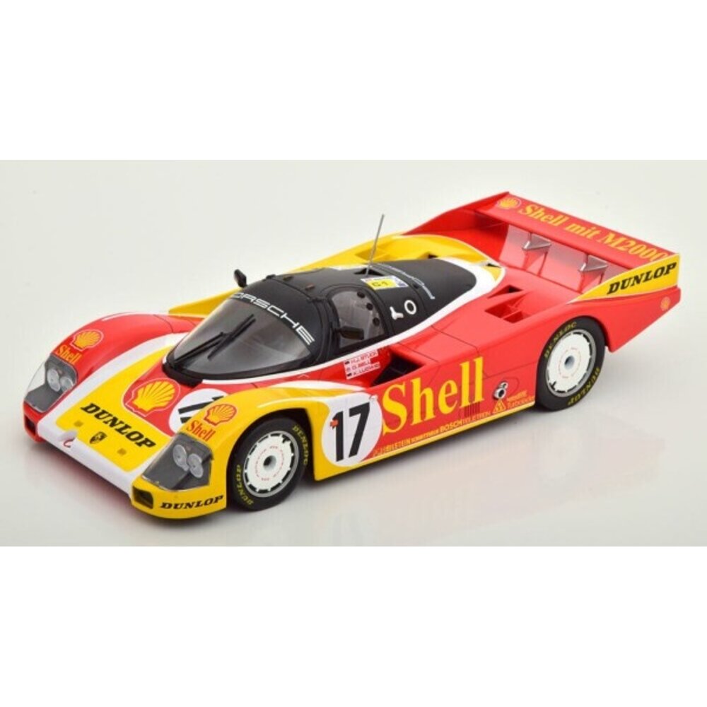 Porsche 962 C #19 Shell 6th 24H Le Mans 1988 - 1:18 - Norev - HMKT