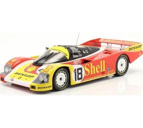 Porsche Porsche 962 #18 Shell 24H Le Mans 1988 - 1:18 - Norev Porsche Porsche 962 #18 Shell 24H Le Mans 1988 - 1:18 - Norev