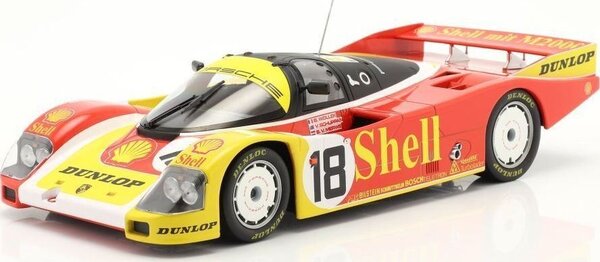 Porsche Porsche 962 #18 Shell 24H Le Mans 1988 - 1:18 - Norev Porsche Porsche 962 #18 Shell 24H Le Mans 1988 - 1:18 - Norev
