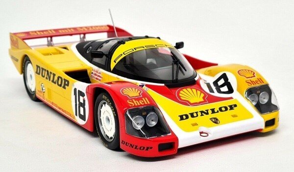 Porsche Porsche 962 #18 Shell 24H Le Mans 1988 - 1:18 - Norev Porsche Porsche 962 #18 Shell 24H Le Mans 1988 - 1:18 - Norev