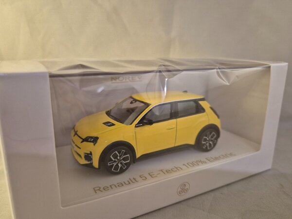 Renault Renault 5 E-Tech 100% Electric 2024 'Reproduction 2026' - 1:43 - Norev Renault Renault 5 E-Tech 100% Electric 2024 'Reproduction 2026' - 1:43 - Norev