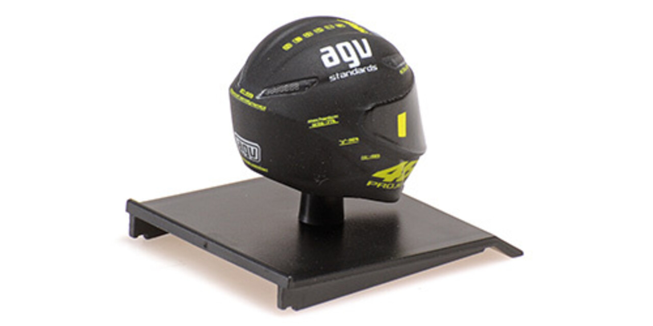 Formule 1 Helm Valentino Rossi MotoGP Test Sepang 2012 - 1:10 - Minichamps Formule 1 Helm Valentino Rossi MotoGP Test Sepang 2012 - 1:10 - Minichamps